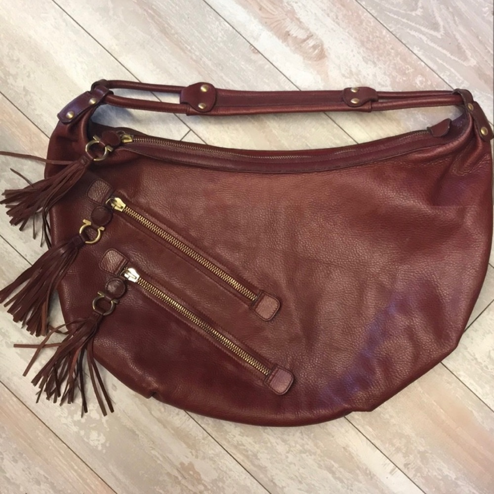 Salvatore Ferragamo oversized boho bag